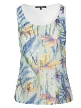 Топ KOROSHI GURTBAND, белый