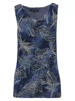 Топ KOROSHI GURTBAND, синий