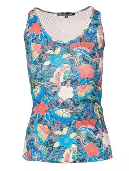 Топ KOROSHI, синий