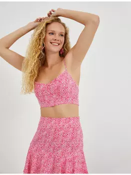 Топ KOTON Tank, цвет rosa gemustert