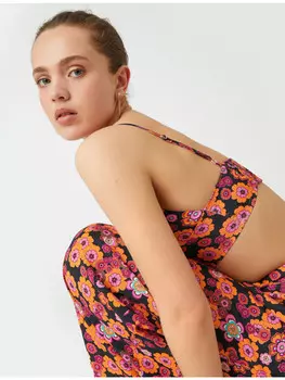 Топ KOTON Tank, цвет schwarz gemustert