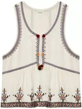 Топ Kourtney MARANT TOILE, белый