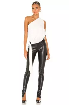 Топ krisa One Shoulder Tie, кремовый