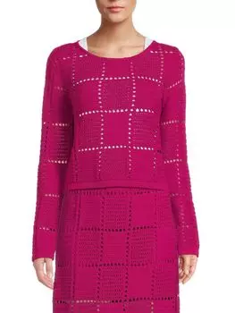 Топ крючком Ultra Pink, цвет Hot Pink