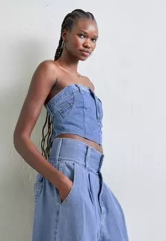 Топ Ksenia Schnaider, средний синий