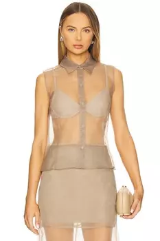Топ L'Academie от marianna blaire, taupe