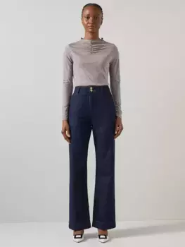 Топ L.K.Bennett Laurie Marl Jersey, серый