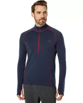 Топ L.L.Bean Cresta Midweight 250 1/4 Zip, цвет Carbon Navy