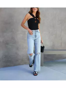 Топ LA Angels, черный