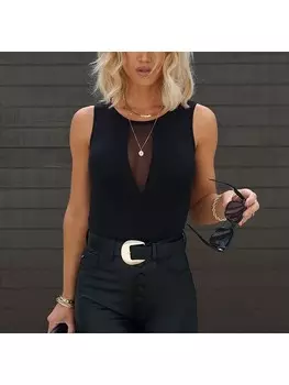 Топ LA Angels, черный