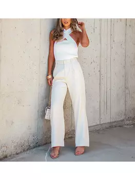 Топ LA Angels, кремовый