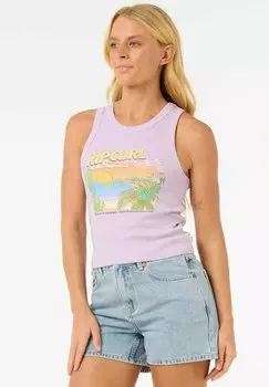 Топ LA PALOMA Rip Curl, лиловый