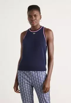 Топ Lacoste, темно-синий