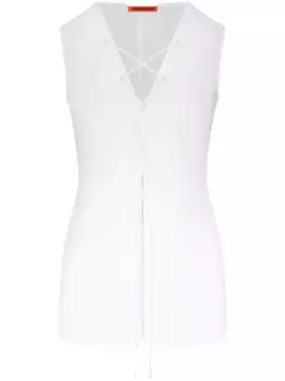 Топ Lacy Simon Miller, белый