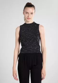 Топ LADIES SPACE DYE TOP Urban Classics, черный