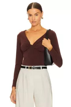 Топ Lanston Twist Front, цвет Hickory