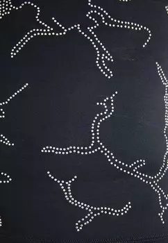 Топ LARA STUD Weekday, черный