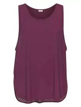 Топ LASCANA ACTIVE, цвет dunkelrot