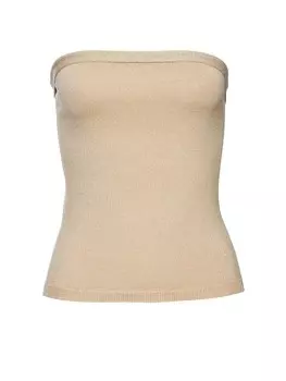 Топ LASCANA Bandeau, цвет goldfarben