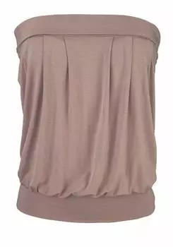 Топ LASCANA Bandeau, цвет puder