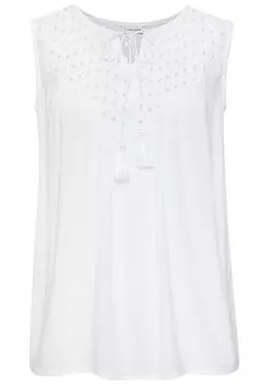 Топ LASCANA, белый