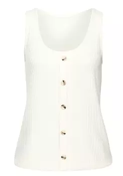 Топ LASCANA, белый