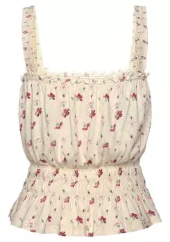 Топ LASCANA, бежевый