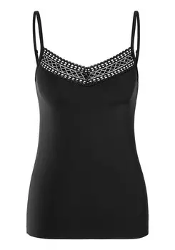 Топ LASCANA, черный