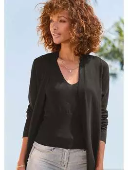 Топ LASCANA, черный