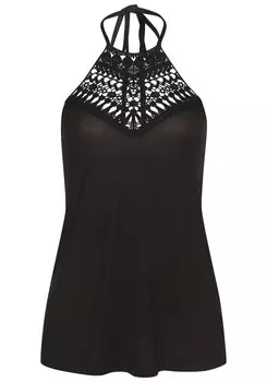 Топ LASCANA, черный