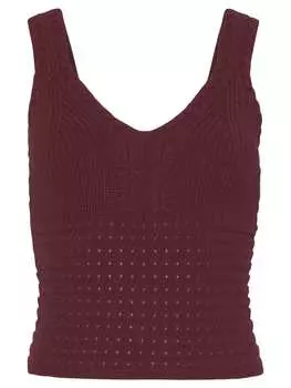Топ LASCANA, цвет aubergine/burgunder
