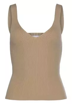 Топ LASCANA, камельфарбен