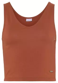 Топ Lascana, коричневый
