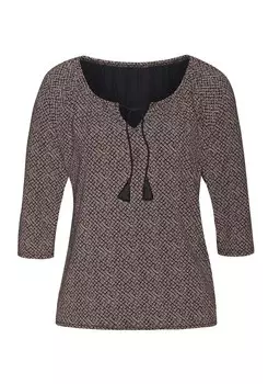 Топ LASCANA, коричневый