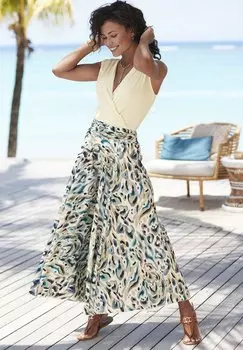 Топ LASCANA, кремовый