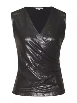 Топ LASCANA Shirt, цвет grau bedruckt