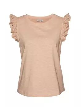 Топ LASCANA Shirt, цвет peach