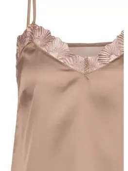 Топ LASCANA Spaghetti, бежевый