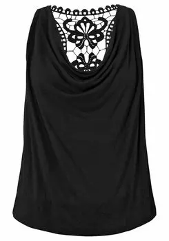 Топ LASCANA Strand, черный