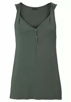 Топ LASCANA Strand, цвет flaschengrn