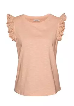 Топ LASCANA Top, светло-оранжевый