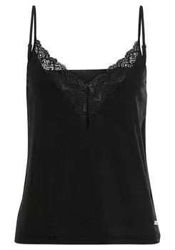 Топ LASCANA Trger, черный