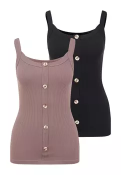 Топ LASCANA Trger, черный