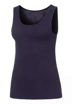 Топ LASCANA Trger, темно-синий