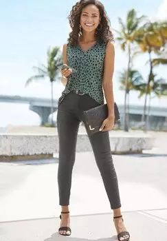 Топ LASCANA, зеленый