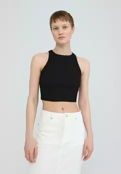 Топ LASMINA EDITED, черный