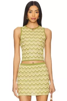 Топ Lata Devon Windsor, pistachio stripe