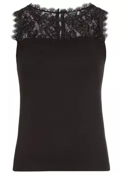 Топ LAURA SCOTT, черный