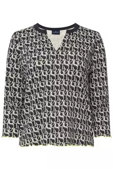 Топ LAURASN, морской синий