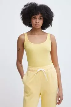 Топ Lauren Ralph Lauren, желтый